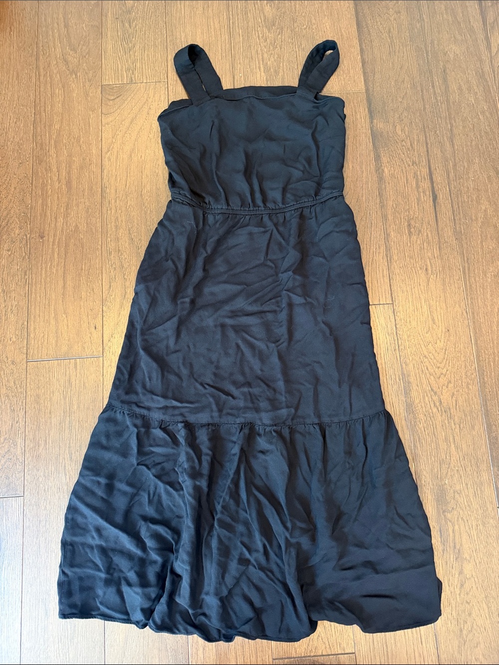 Amazon Essentials Black Sleeveless Midi Dress Size XS - C26-067